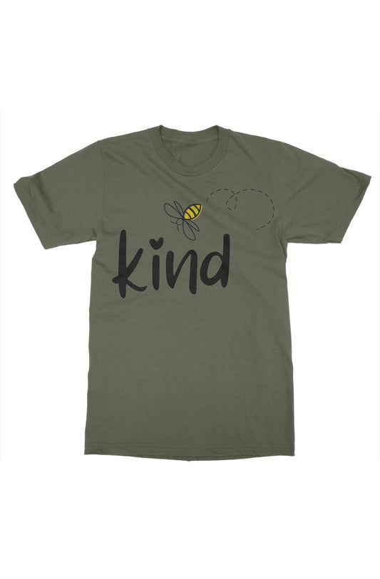 Kind Print Graphic Unisex T-Shirt New
