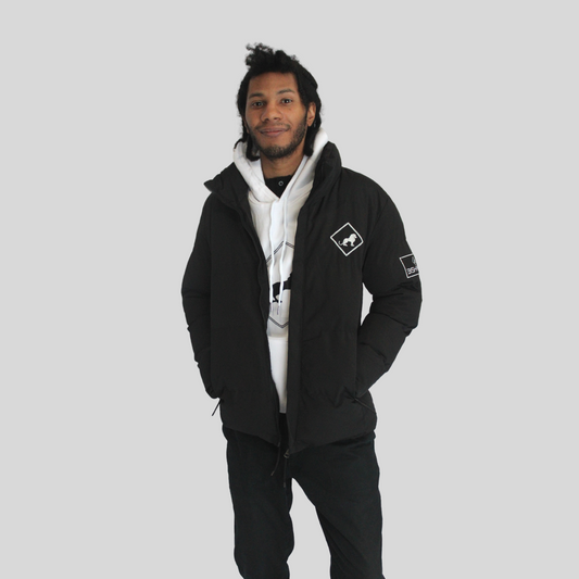 Bishaash Mock-Neck Puffer Jacket