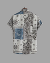 Paisley Print Casual Short Sleeve Shirt