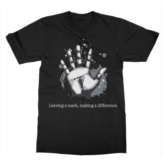 Leaving A Mark Print Graphic T-Shirt New