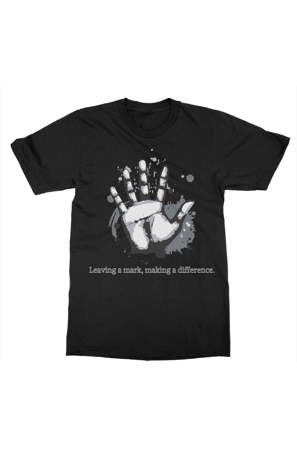 Leaving A Mark Print Graphic T-Shirt New