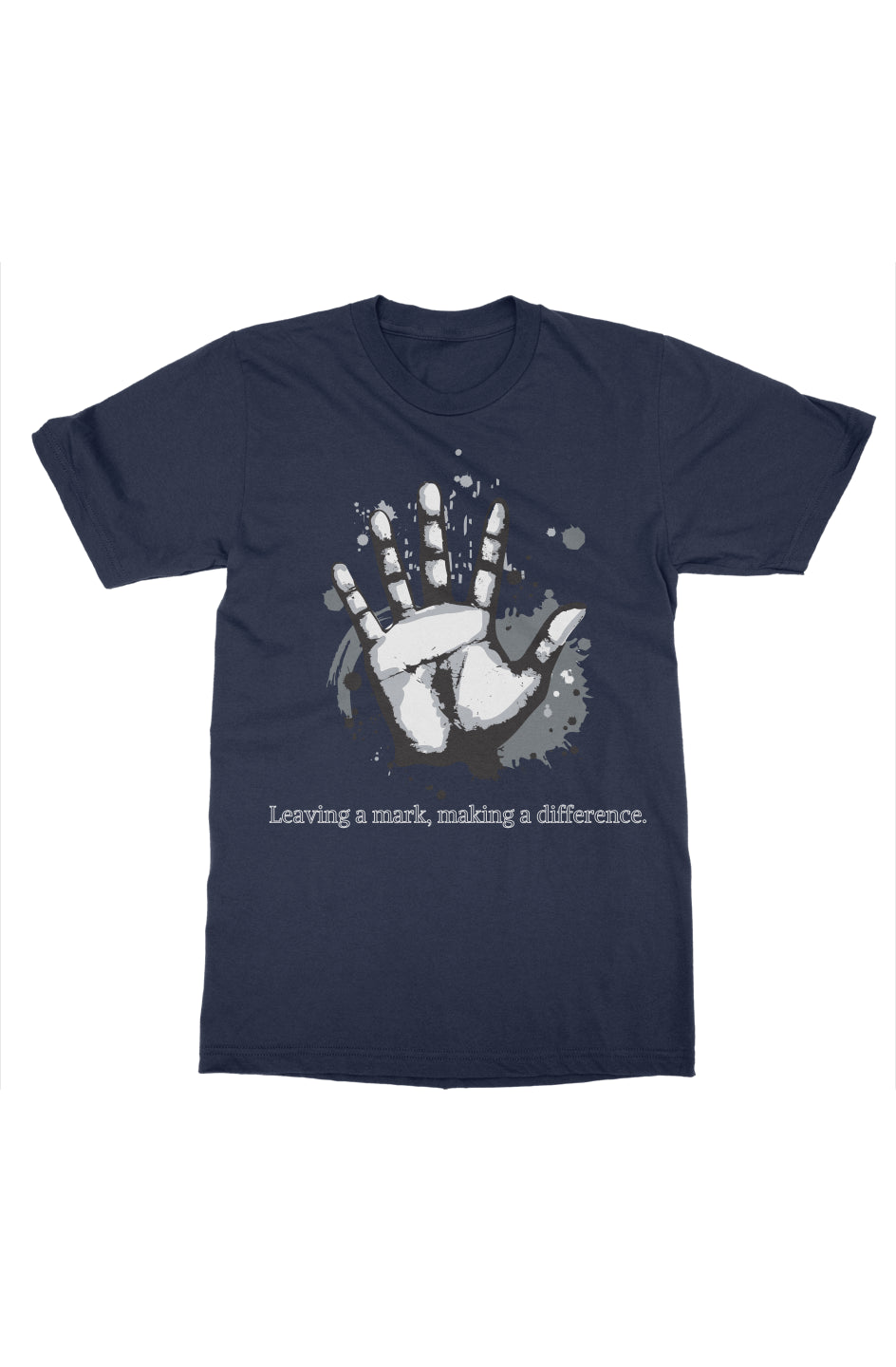 Leaving A Mark Print Graphic T-Shirt New