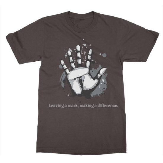 Leaving A Mark Print Graphic T-Shirt New