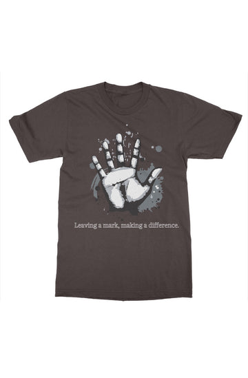 Leaving A Mark Print Graphic T-Shirt New
